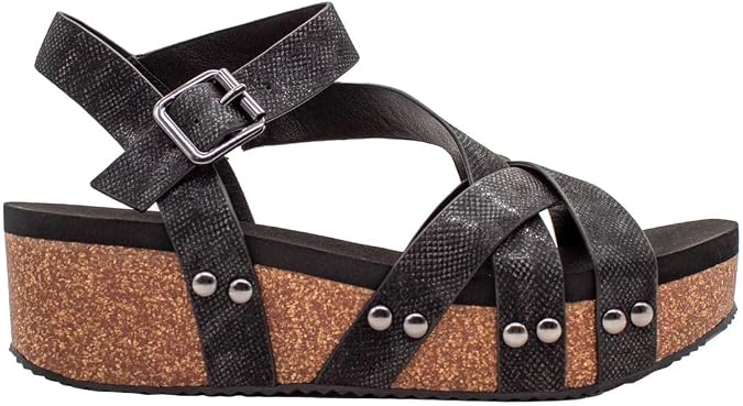 VOLATILE Women's Sandcastle Wedge Sandal