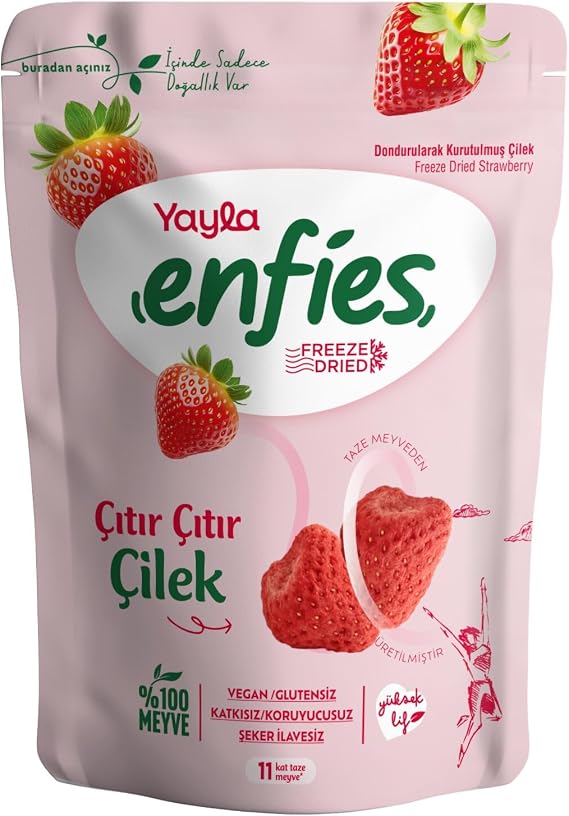 Yayla Enfies Freeze Dried Çilek