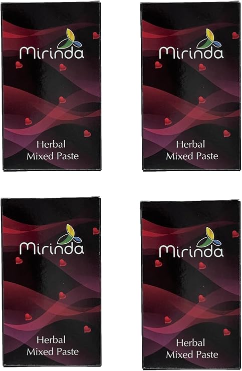 Mirinda Bitkisel MACUN Herbal Paste/with Red Ginseng, Tribulus- Natural Herbal Energy Safe, Fast Acting, Lasting Performance Support for Man and Woman Fast Action 2 Sachets*10 Grams (4)