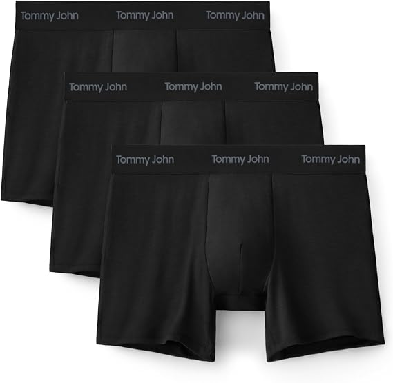 Tommy John Men's Luxe Modal 4" Trunk Boxer Brief Underwear