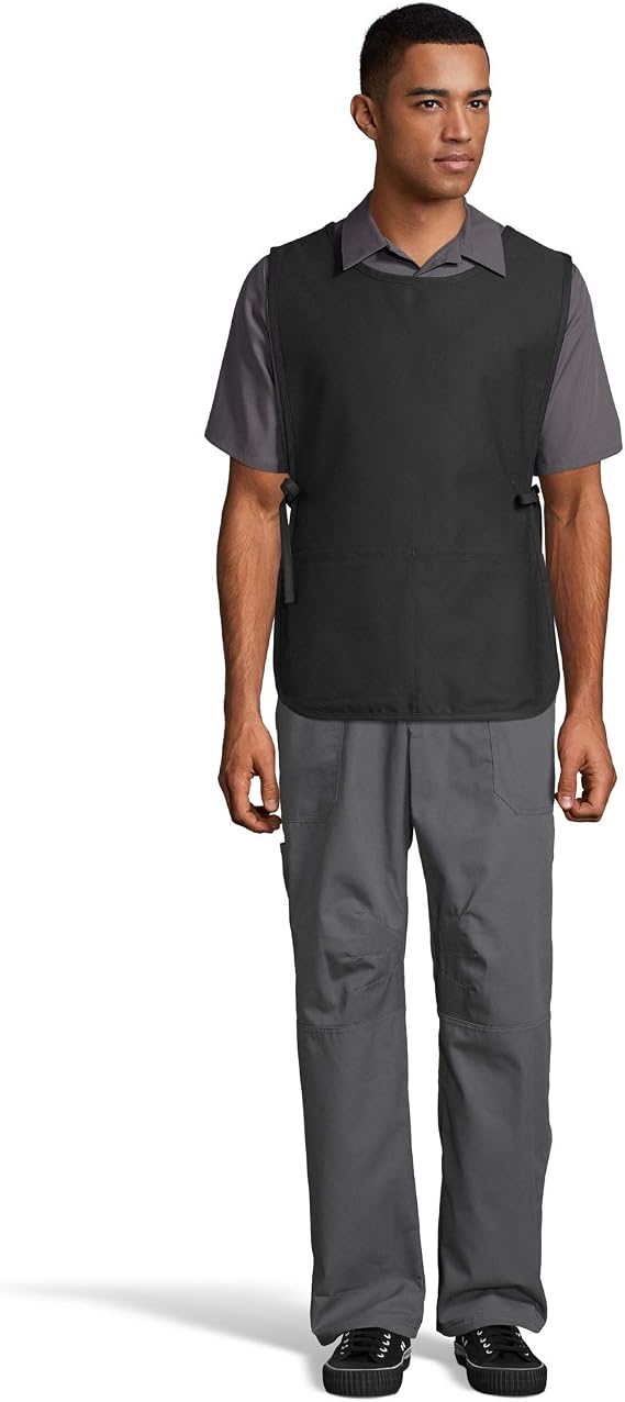 Uncommon Threads Unisex Cobbler Apron, 2 Deep Front Pockets, Adjustable Ties