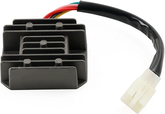 Motorcycle Voltage Rectifier Fit For Honda NX200 XR200R XL200 CTX200 1994-2016 5-Wire Regulator Rectifier Assy Voltage Regulator Rectifier