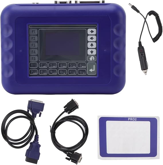 Key Programmer, Transponder Fob Maker and Car Key Encoding Tool, Auto Immobiliser Programming Device with Token Unit for Vehicle Key Coding and Remote Replacement Services