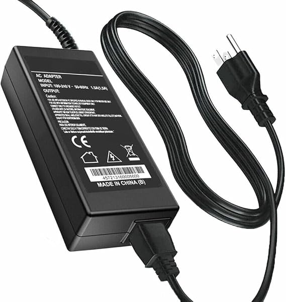 Marg Global 60W AC/DC Adapter for PR Philips Respironics System One REMstar Pro DOM REF 460P REMstar 1091398 CPAP Power Supply Cord Cable PS Charger Input: 100-240 VAC Worldwide Use Mains PSU