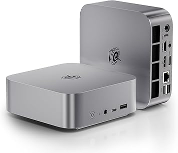 Beelink SER9 Pro Mini PC, AMD Ryzen 7 H 2558C/16T, up to 4.9GHz, 24GB LPDDR5X 1TB PCIe4.0 SSD, Desktop Computer 4K@240Hz Triple Display HDMI 2.1+DP2.1+USB4, WiFi 6, BT5.2, 2.5G LAN, Al Voice Chip
