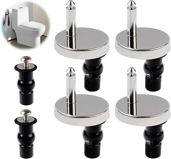 4 Pack Quick Release Toilet Seat Fixings
