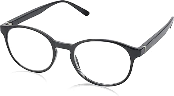 In Style Eyes Opulent Reading Glasses - Full-Rimmed, Classic Oval Style Frame - Non-Polarized Lens
