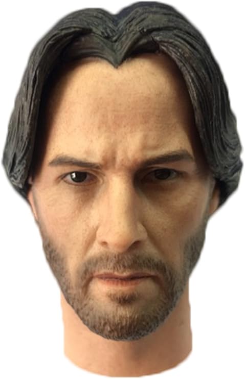 1/6 Custom Head Sculpt for Phicen Muscular Male Body