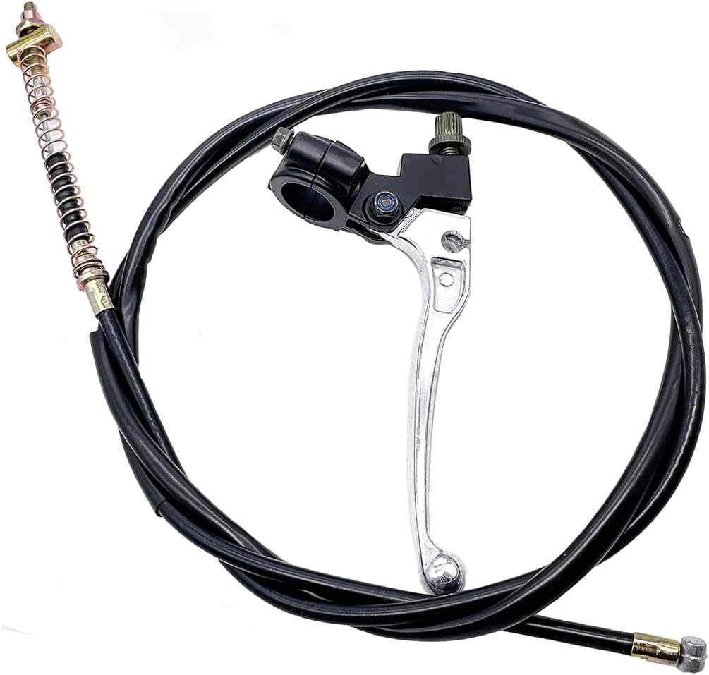 22mm Brake Lever Left Hand with Rear Brake Cable Compatible with Coleman CT200U, CT200U-EX & BT200X for 98cc 196cc 6.5HP 5.5hp Mini Bikes