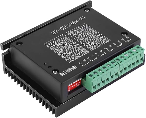 Motor Speed Controller, Hybrid Stepper Motor Driver, TB6600 5A Stepper Motor Driver for CNC Engraving Machine
