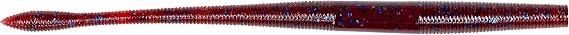 Z-MAN SMHW-07PK7 SMH Wormz 6.5" Plum 7Pk, One Size