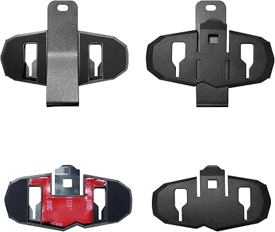 Motorcycle Headset Metal and 3M Tape Bracket Kit