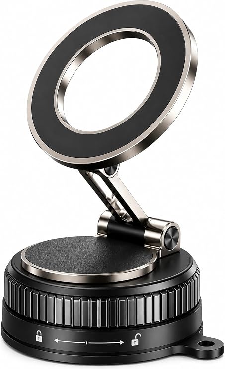 MagSafe Car Mount, 3500gf Magnetic Vacuum Phone Holder