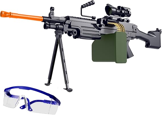 Gel Splat Blaster - 36 Inch Big Size - Rich Accessories - Fully Automatic and Manual Mode - 7.4V Rechargeable Battery - for Ages 15+