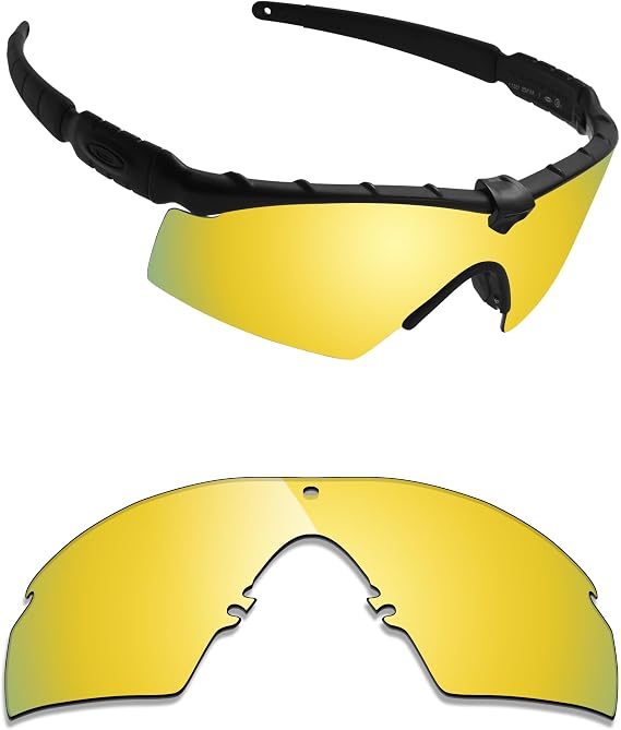 Alphax Polarized Replacement Lenses for Oakley Si M Frame 2.0 Sunglasses | Glare Reduction | Precision Cutting