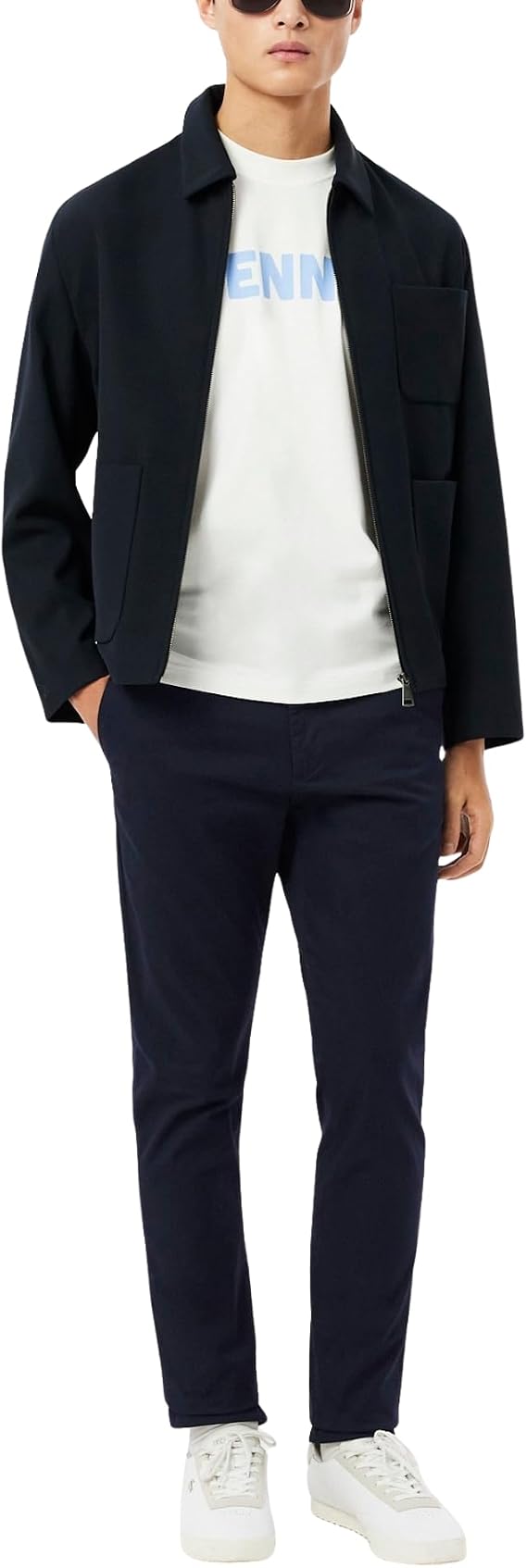 Lacoste Men's Slim Fit Stretch Twill Chino Pants