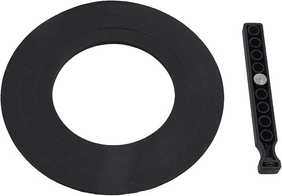 Lovermusic Bass Drum Head Port Hole Rings & Hole for Kick Drum