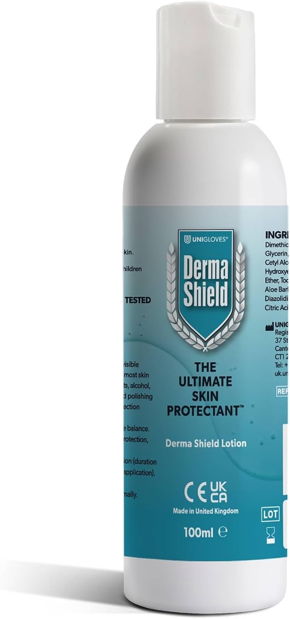 Barrier Cream 100ml Lotion Waterproof Skin Protection | Clinically proven relief for contact dermatitis, dryness, suitable for hands, body, face
