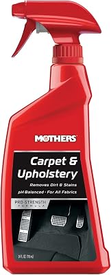 Mothers 05424-6 Carpet & Upholstery Cleaner - 24 oz., Pack of 6