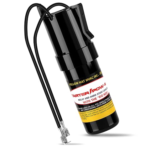 SPP5 Hard Start Capacitor Replacement 115V Thru 288VAC, Hard Start Kit