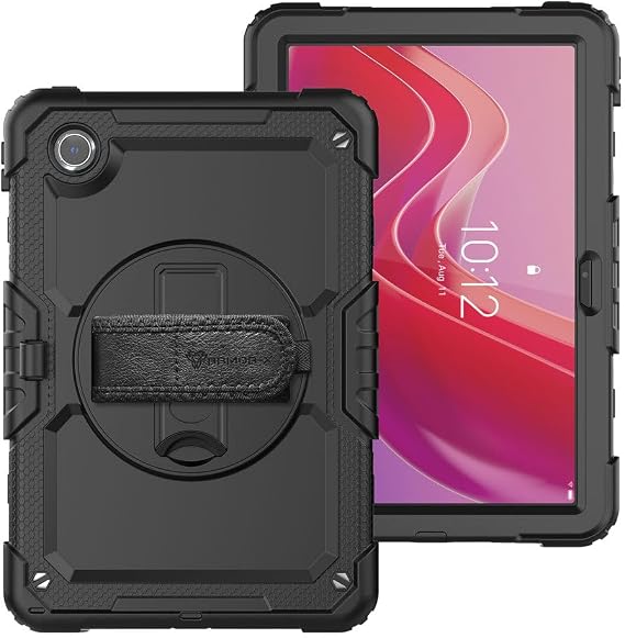 Rugged Rainproof Case for Lenovo Tab M11/K11 TB330 with Hand Strap & Kickstand by ARMOR-X
