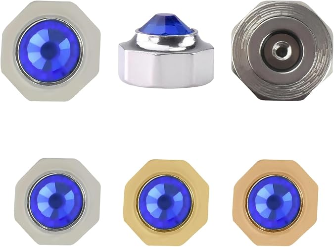 Ewatchparts WATCH CROWN COMPATIBLE WITH CARTIER SANTOS, GALBE, TANK FRANCAISE CALIBRE STEEL GOLD ROSE