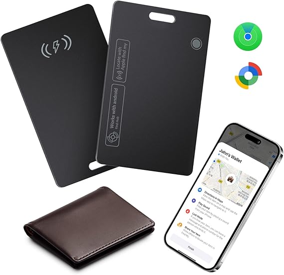 Wallet Tracker Card for Apple & Android - 1 Pack
