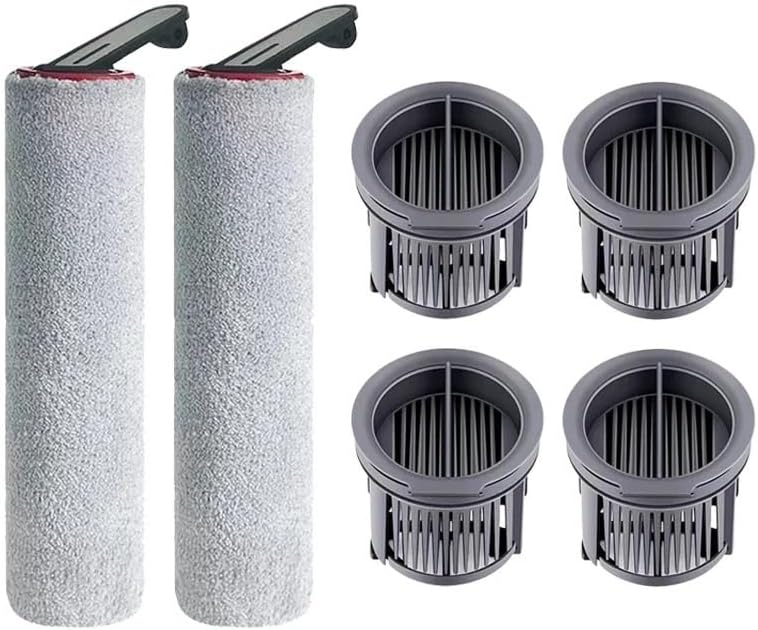 Regions Brush Roller, HEPA Filter, Compatible for Dreame H14 Dual  H14 Pro  H14  H20 Pro Plus  H20 Ultra  H30 Ultra, Accessories for Handheld Cordless Vacuum Cleaners Set 02