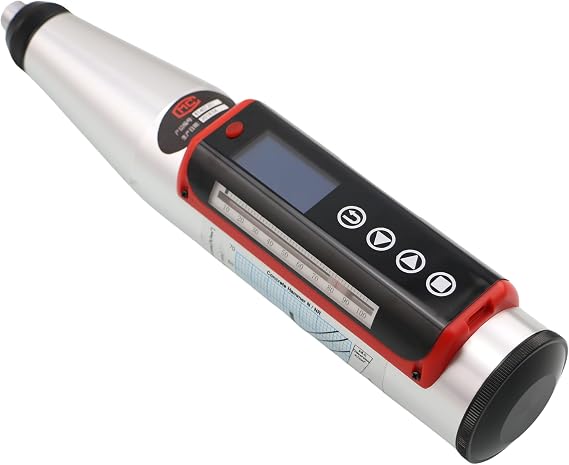 HT-225Q Concrete Test Hammer Resiliometer, Digital Concrete Rebound Hammer for Concrete Compressive Strength Test