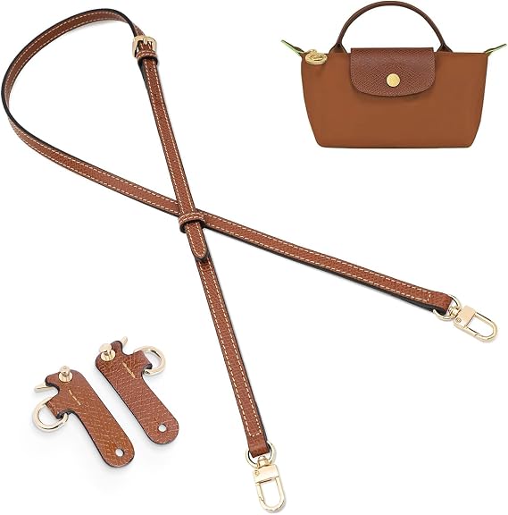 Handbag Straps Replacement, Shoulder Purse Straps Crossbody Adjustable Replacement for Longchomp Tote Bag Women