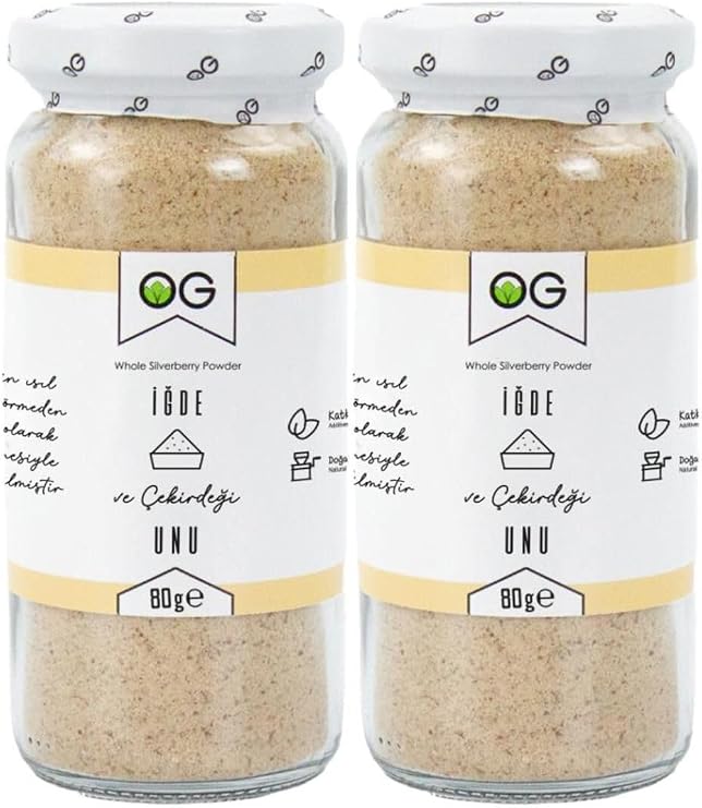 OG 2'li İğde ve Çekirdeği Unu 80 Gr