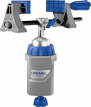 Dremel Rotary Tool Multi-Vise, 3-in-1 Attachment, 360o Stationary Vise, Stand-Alone Clamp, and Tool Holder, 2500-01