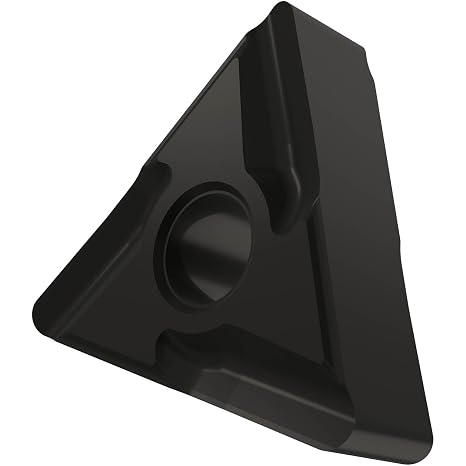 TNMG 331R-SI:T7335 Carbide Stainless and Alloys (M30,S20) Indexable Turning Insert,3/16" Thick,0.016" Radius,60 Degree Triangle,Black(Pack of 10)