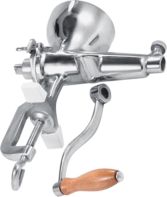 Wheat Grass Juicer Manual, Stainless Steel Wheat Grass Wheatgrass Manual Hand Juicer Health Extractor Tool
