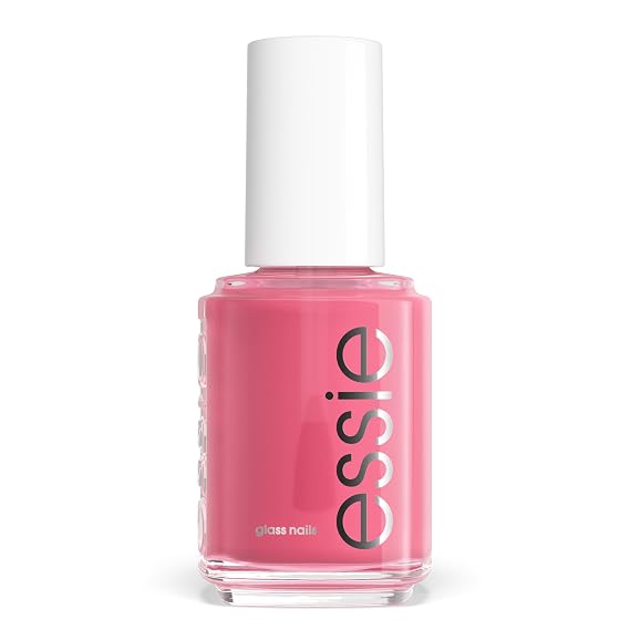 essie Nail Art Studio, Glass Nails, Translucent Pink Nail Polish, Vegan, Cin Cin, 0.46 fl oz