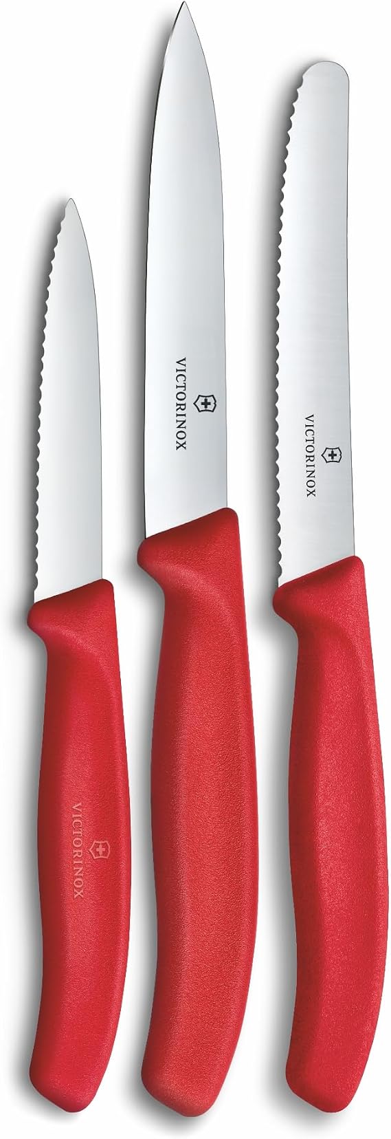 Victorinox 6.7111.34C1 Swiss Classic 3lü Bıçak Set, Kırmızı
