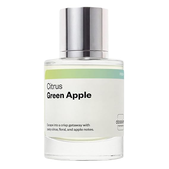 Dossier - Citrus Green Apple - Inspired by DKNY Be Delicious - Women EDP | 1.7 fl oz (50ml) - Apple Perfume - Citrus Green Apple Eau de Parfum for Women - Perfume, Long-Lasting, Vegan