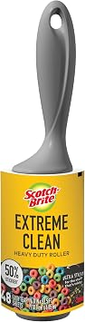 3M 830RS48 Lint Roller, Extra Sticky, 48 Sheets/Roll