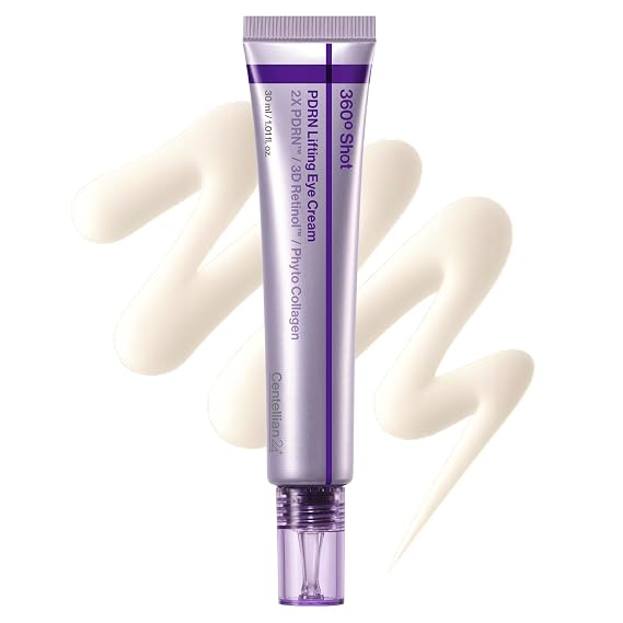 CENTELLIAN 24 360 Shot PDRN Firming Eye Cream, TECA Retinol Care | Targets Wrinkles, Crow's Feet, Dark Circles, Puffiness and Bags for a Smoother, Refreshed-Looking Contour, 1.01 fl oz