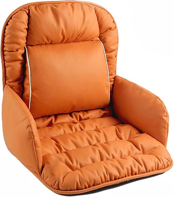 Heated Office Chair Cushion, Warm Seat Cushion, Heated Chair Pad for Winter Home, Outdoor Heated Seat(Orange)