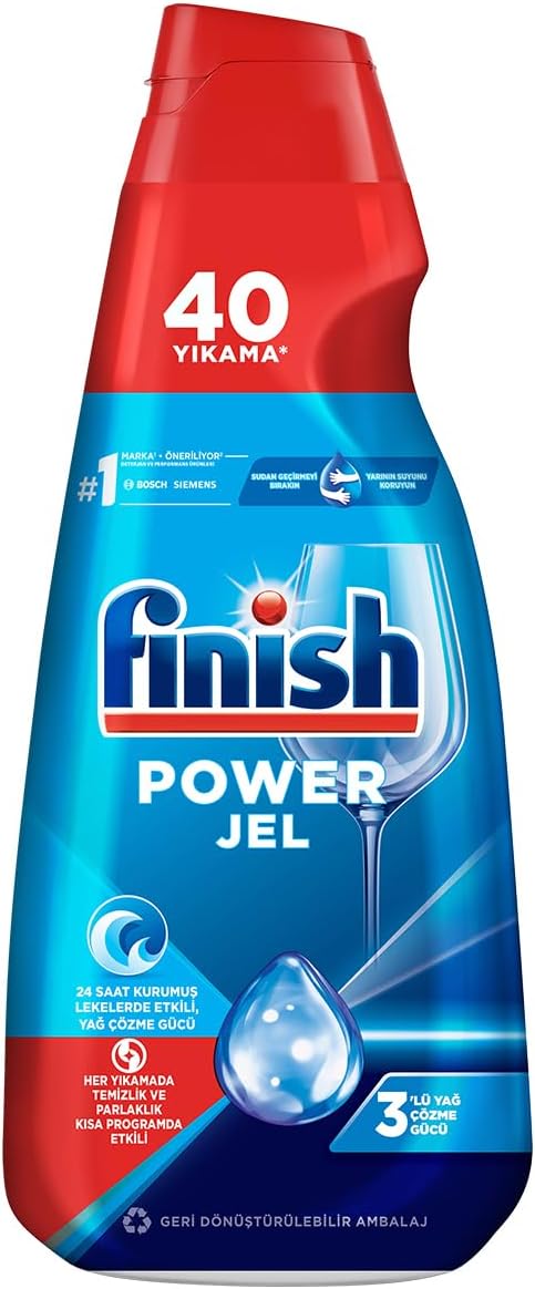 Finish All in One Gel Dishwasher Detergent 1000 ml