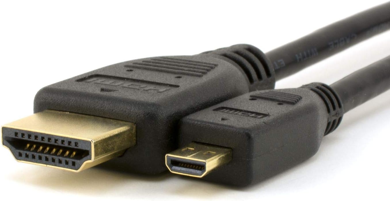 Digital Cables 6 Feet, HDMI A - HDMI D