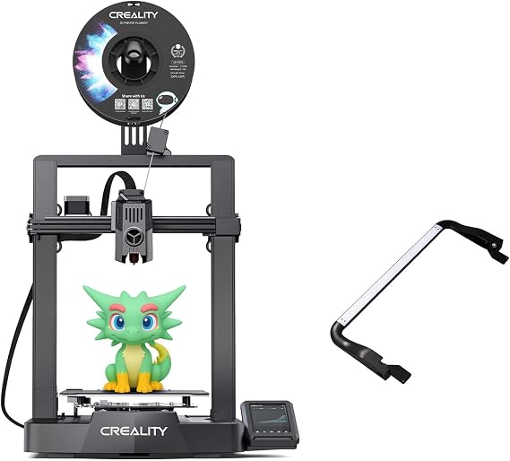 Creality Ender 3 V3 KE 3D Printer, 500mm/s Max Speed 3D Printers Bundle with Creality LED Light Bar Kit