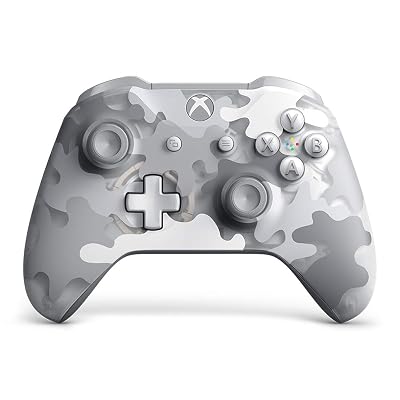 Microsoft Xbox One Wireless Gaming Controller Arctic Camo Special Edition Renewed