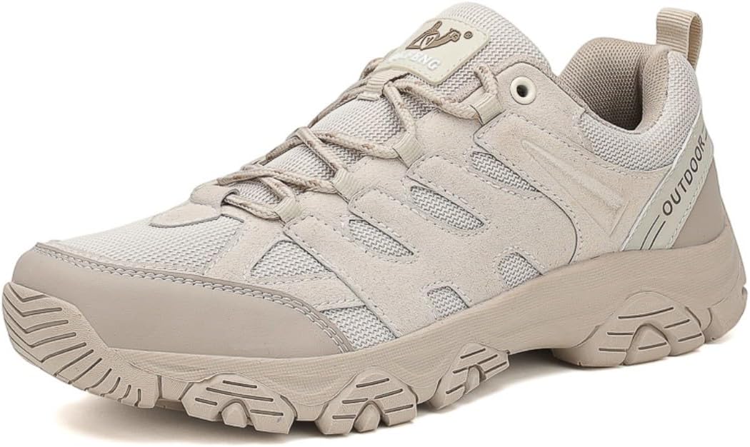 Hiking Shoes for Men Lightweight: Breathable Outdoor Trekking and Trail Sneakers