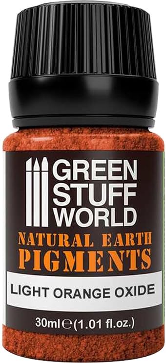 Green Stuff World Rust Pigment for Modeling Miniatures - Light Orange Oxide 1764