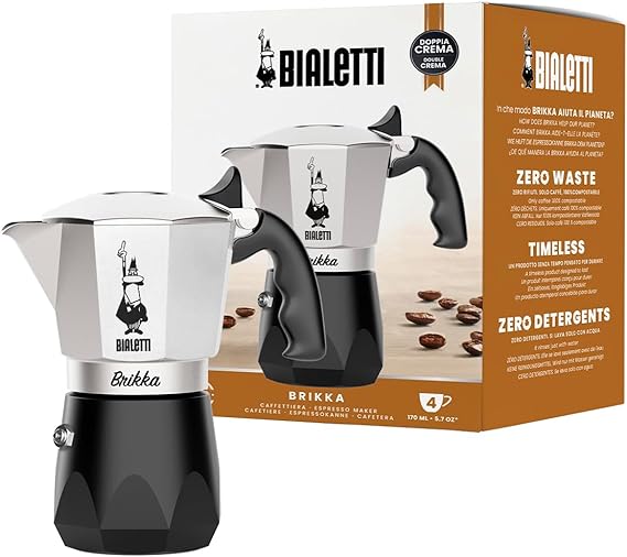 Bialetti Moka Pot Brikka 4 Cups