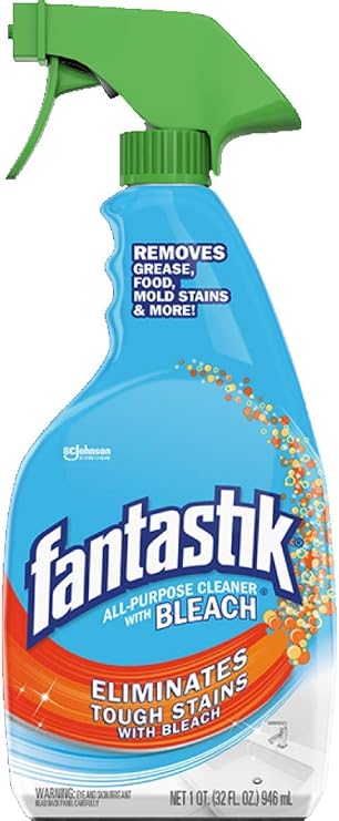 Fantastik Bleach Cleaner 32 Ounce (Pack of 4)
