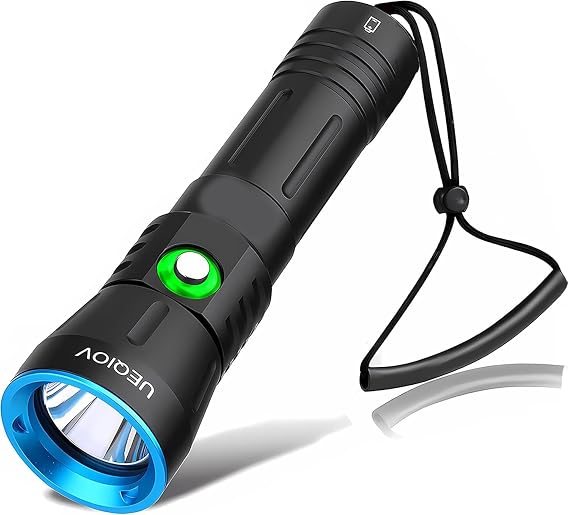 Diving Light, Scuba Diving Flashlight, Night Diving, Snorkeling | Multiple modes, power indicator light, built-in battery non removable, durable, suitable for night diving and snorkeling