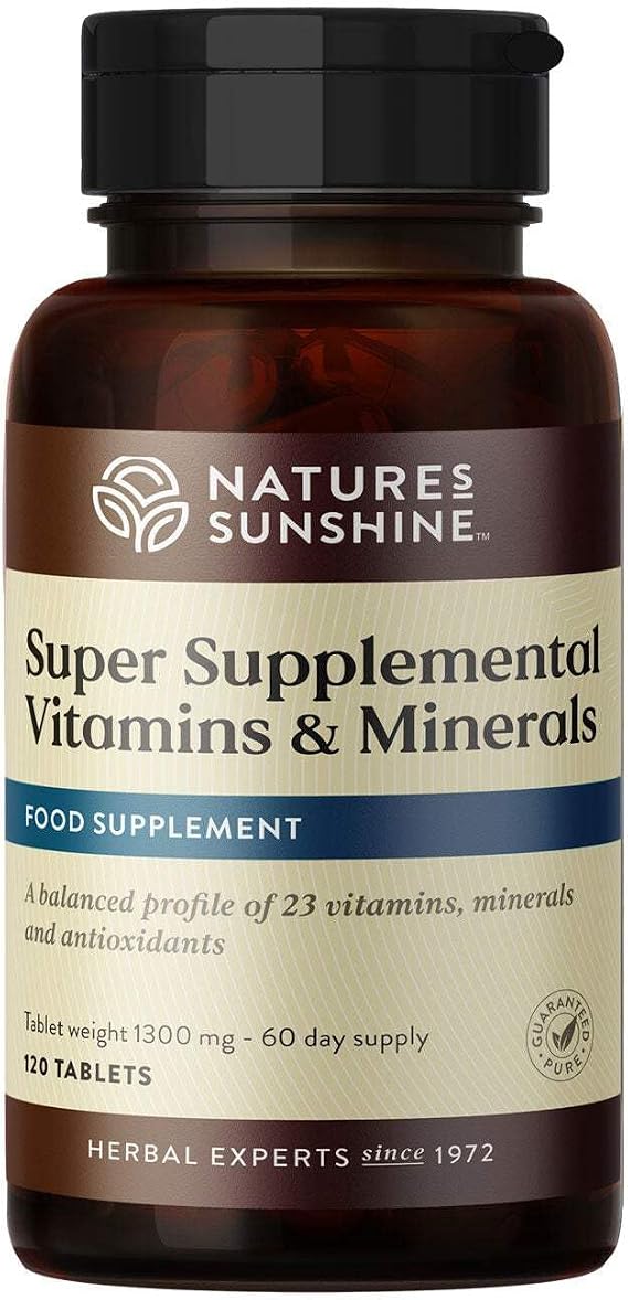 Super Supplemental Vitamins & Minerals (120)